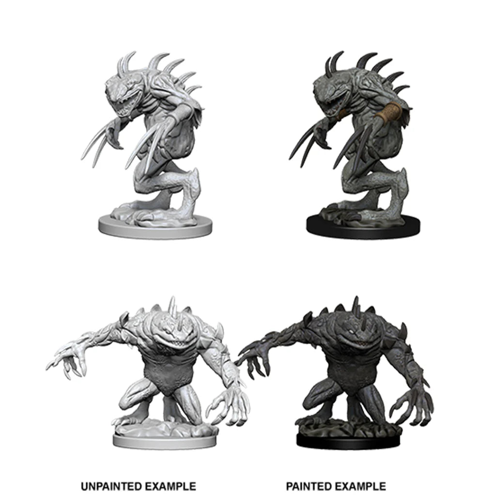 D&D Nolzur’s Marvelous Miniatures - Gray Slaad & Death Slaad - #73353