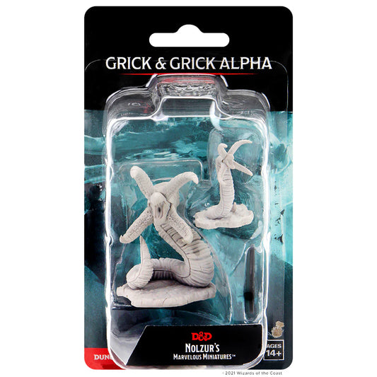 D&D Nolzur's Marvelous Miniatures: Grick & Grick Alpha #90068