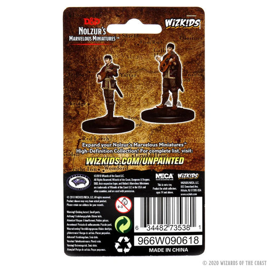 D&D Nolzur’s Marvelous Miniatures - Half-Elf Bard - #73538