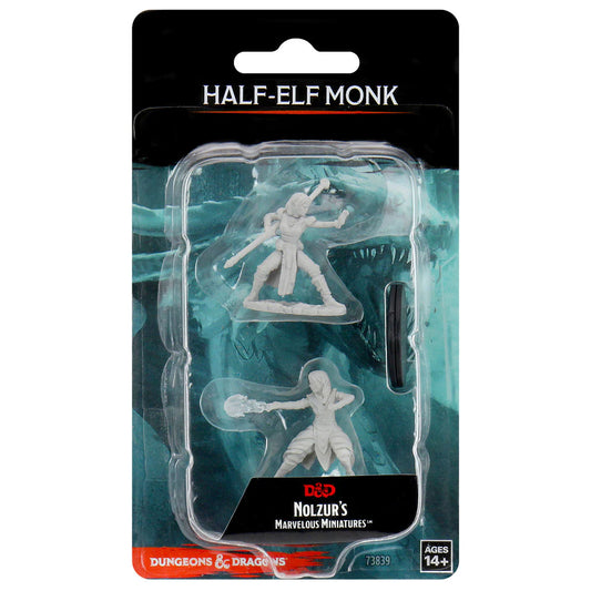 D&D Nolzur's Marvelous Miniatures - Half-Elf Monk #73839