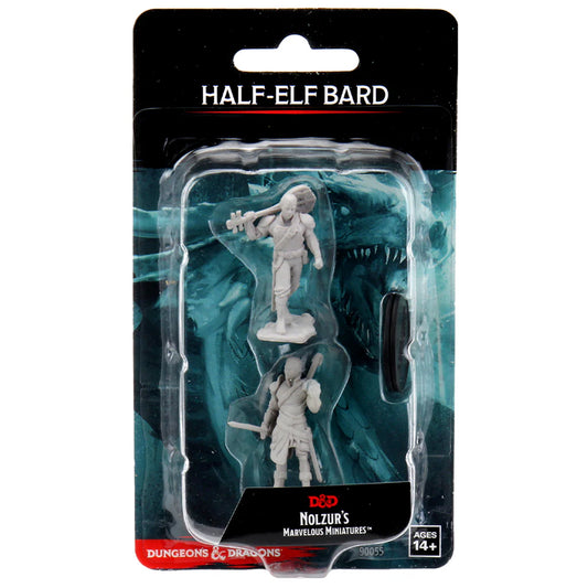 D&D Nozlur’s Marvelous Miniatures: Half-Elf Bard - #90055