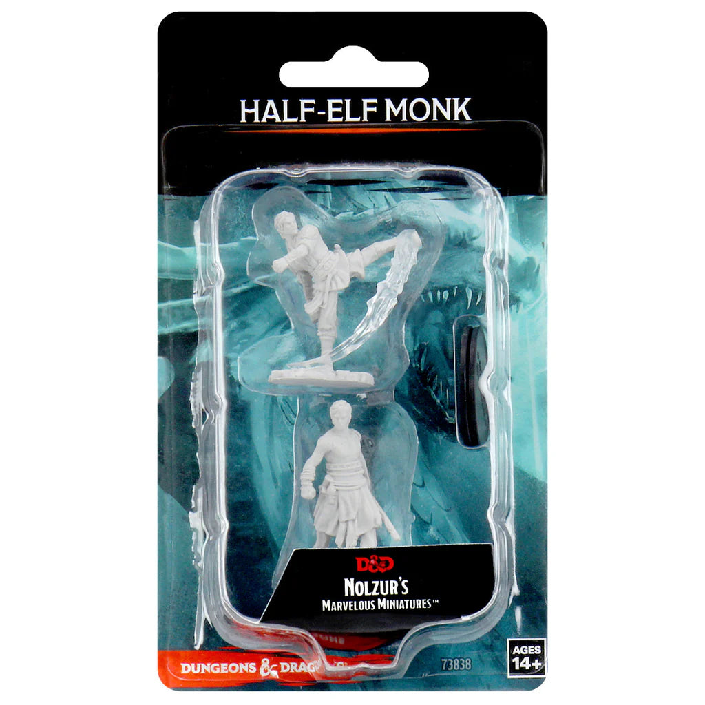 D&D Nolzur's Marvelous Miniatures - Male Half-Elf Monk #73838