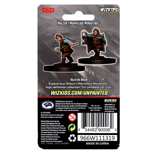 D&D Nolzur’s Marvelous Miniatures - Halfling Rogue - #90006