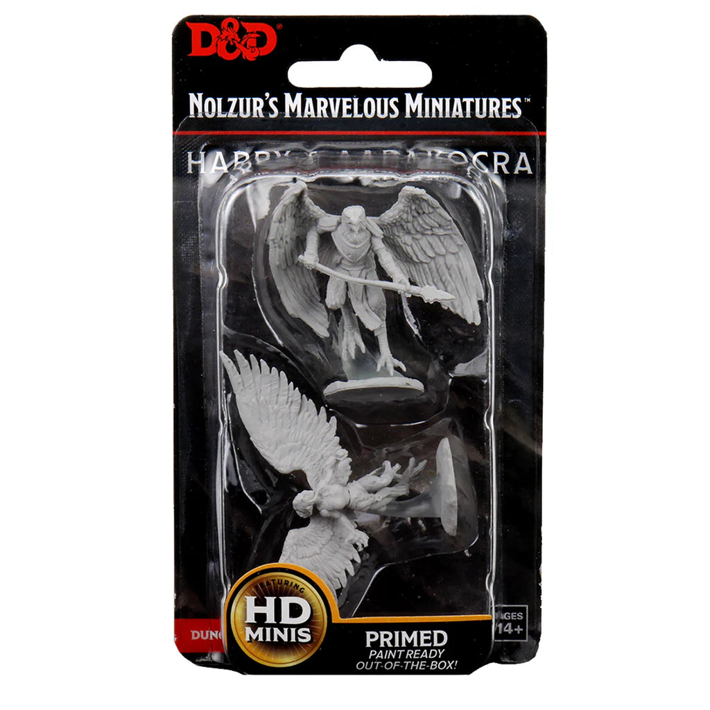 D&D Nolzur's Marvelous Miniatures: Harpy & Aarakocra #90026