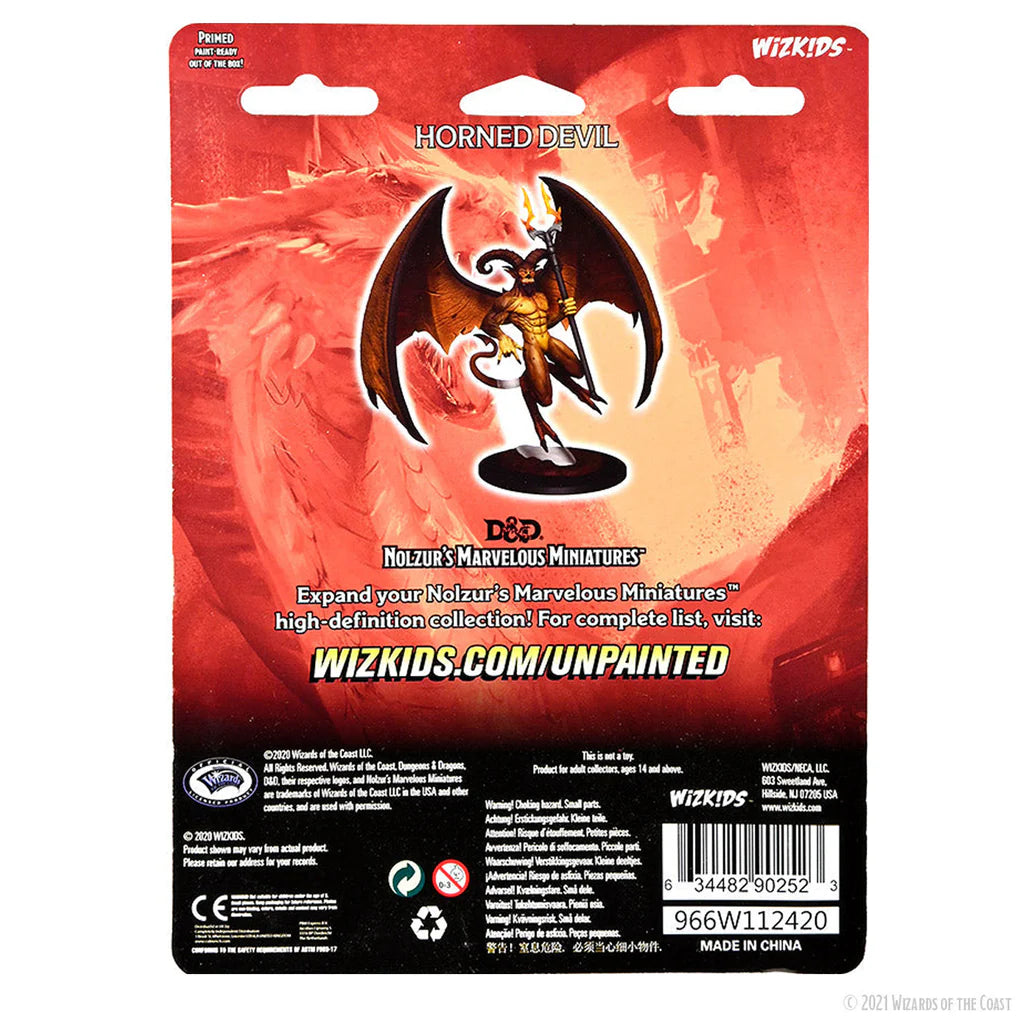 D&D Nolzur's Marvelous Miniatures: Horned Devil #90252