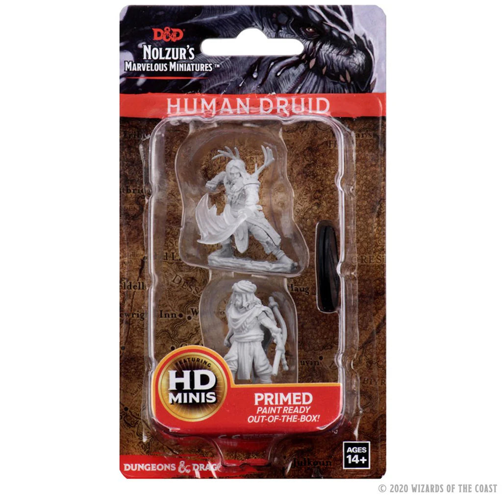 D&D Nolzur's Marvelous Miniatures: Male Human Druid #73390