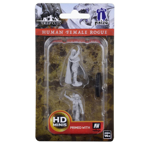 Pathfinder Battles Deep Cuts - Female Human Rogue - #72603