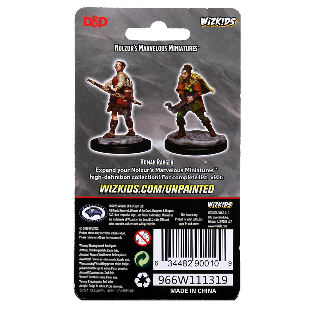 D&D Nolzur's Marvelous Miniatures - Female Human Ranger #90010