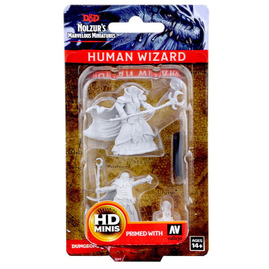 D&D Nolzur’s Marvelous Miniatures - Male Human Wizard - #72618