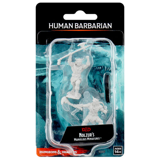 D&D Nolzur’s Marvelous Miniatures - Male Human Barbarian - #90007