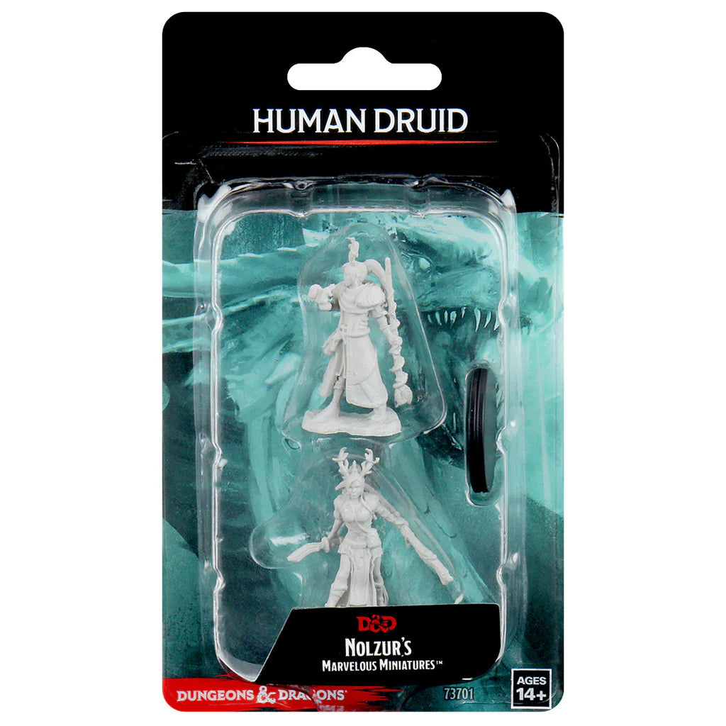 D&D Nolzur's Marvelous Miniatures - Female Human Druid #73701