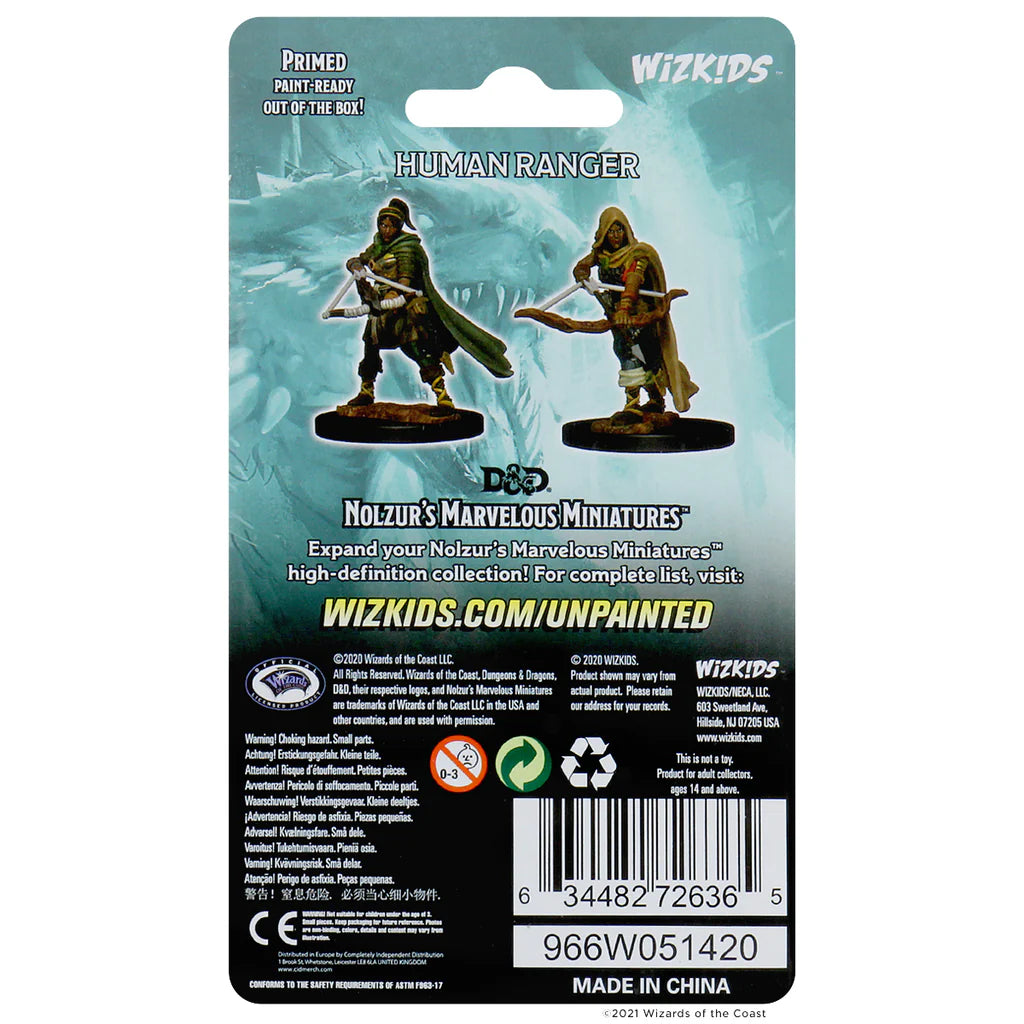 D&D Nolzur’s Marvelous Miniatures - Human Female Ranger - #72636