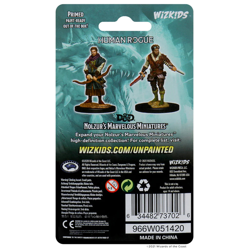 D&D Nolzur’s Marvelous Miniatures - Human Rogue - #73702