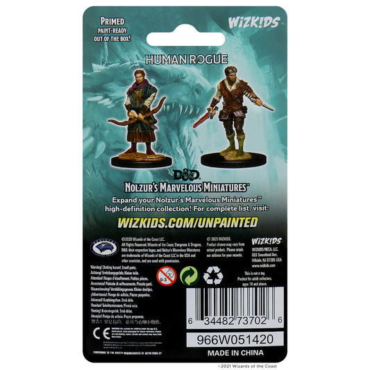 D&D Nolzur’s Marvelous Miniatures - Human Rogue - #73702