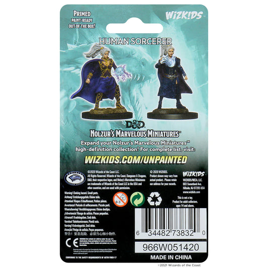 D&D Nolzur’s Marvelous Miniatures - Female Human Sorcerer - #73832