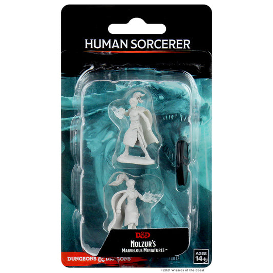 D&D Nolzur’s Marvelous Miniatures - Female Human Sorcerer - #73832