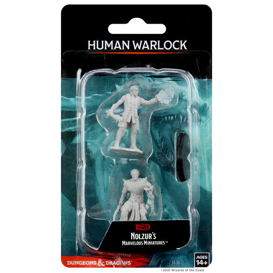 D&D Nolzur’s Marvelous Miniatures - Male Human Warlock - #73836