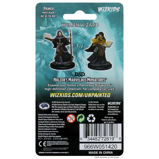 D&D Nolzur’s Marvelous Miniatures - Female Human Wizard - #72619