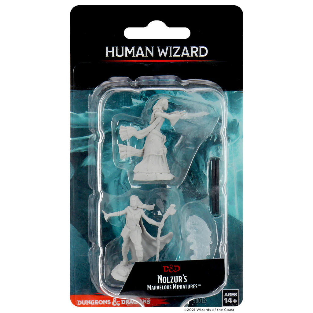D&D Nolzur's Marvelous Miniatures - Female Human Wizard #90012