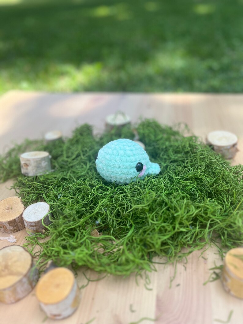 Crochet Mochi Whale Amigurumi