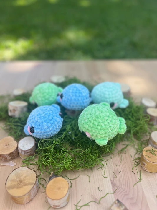 Crochet Mochi Whale Amigurumi