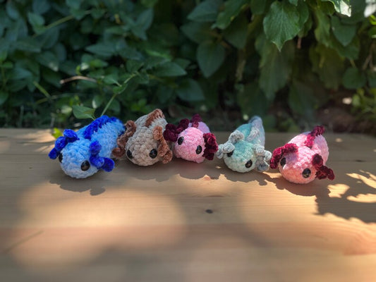Crochet Amigurumi Axolotl