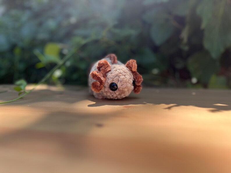 Crochet Amigurumi Axolotl