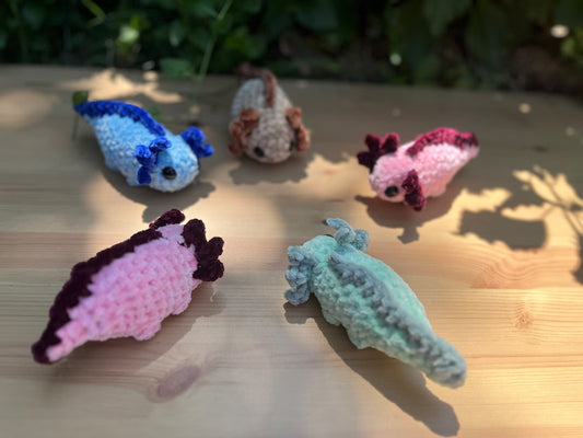 Crochet Amigurumi Axolotl