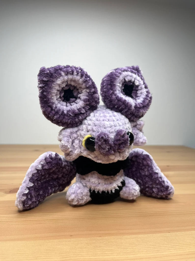 Crochet Amigurumi Pokemon Noibat