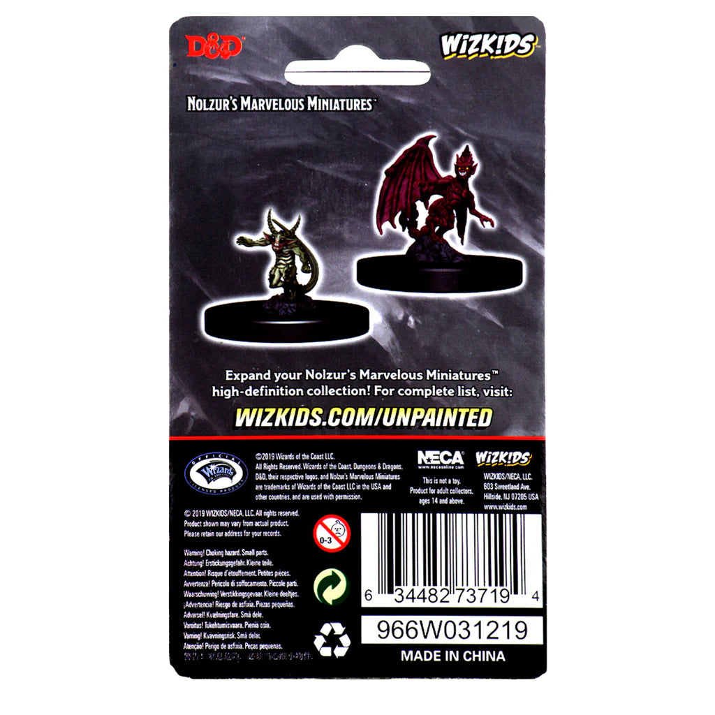 D&D Nolzur's Marvelous Miniatures - Quasit & Imp #73719