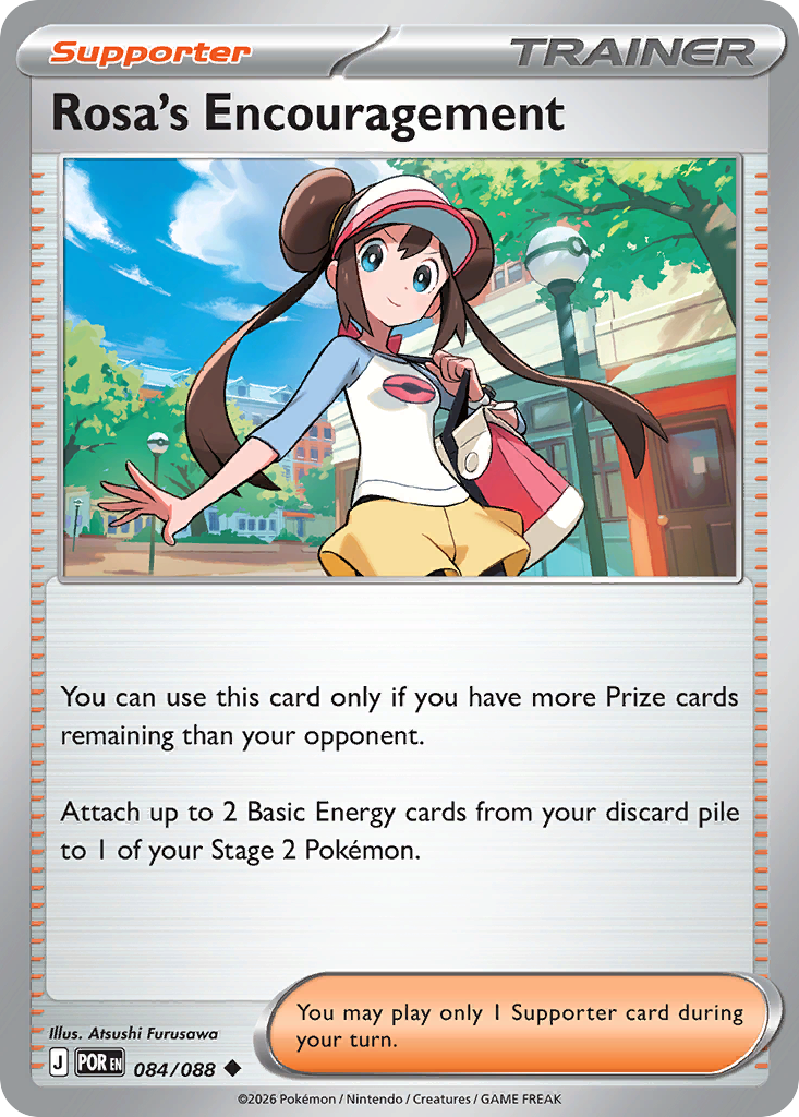 Rosa's Encouragement - Perfect Order 084/088 (Foil) - Near Mint