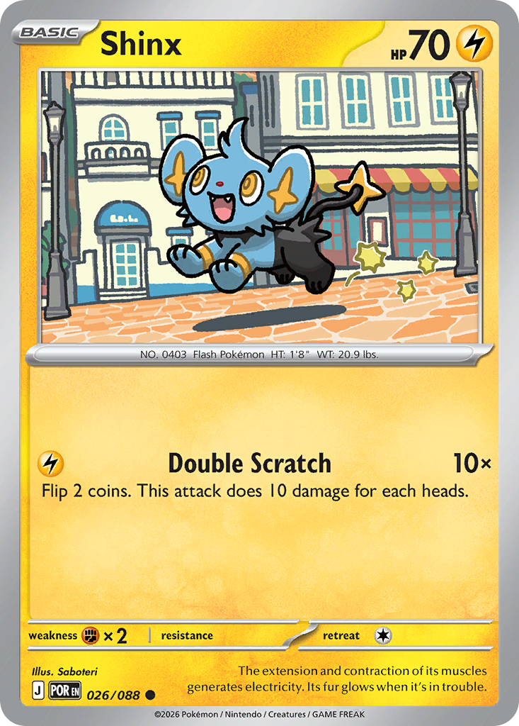Shinx - Perfect Order 026/088 (Foil) - Near Mint