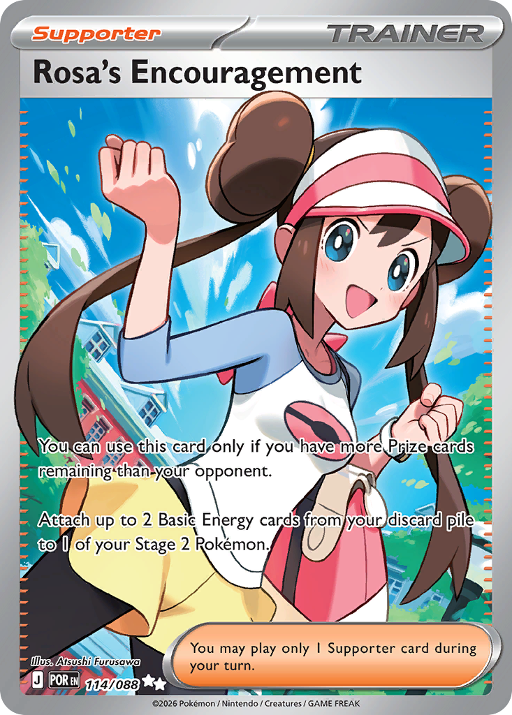 Rosa's Encouragement - 114/088 - Perfect Order 114/088 (Foil) - Near Mint