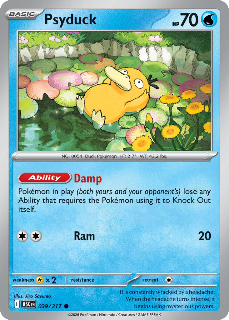 Psyduck - Ascended Heroes 039/217 - Near Mint