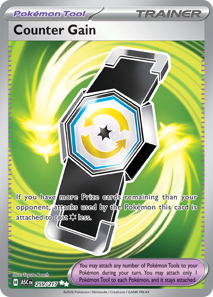 Counter Gain - Ascended Heroes 259/217 (Foil) - Near Mint