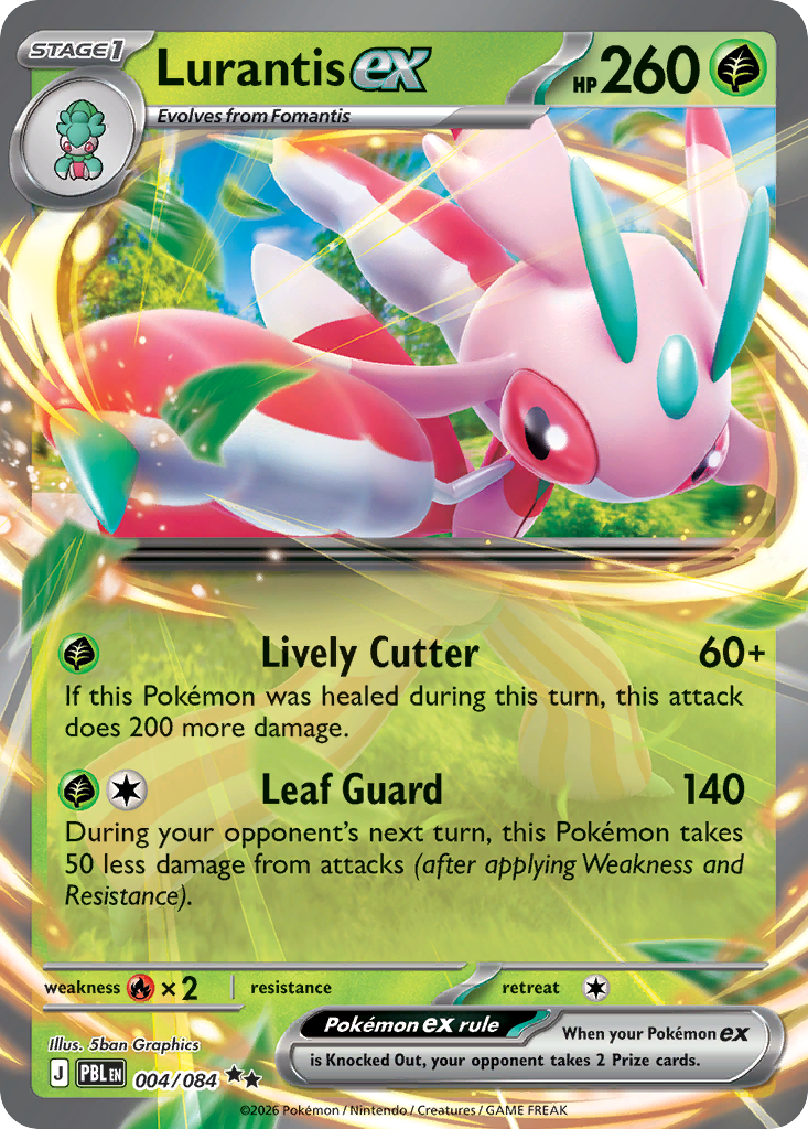 Lurantis ex - Pitch Black 004/084 (Foil) - Near Mint