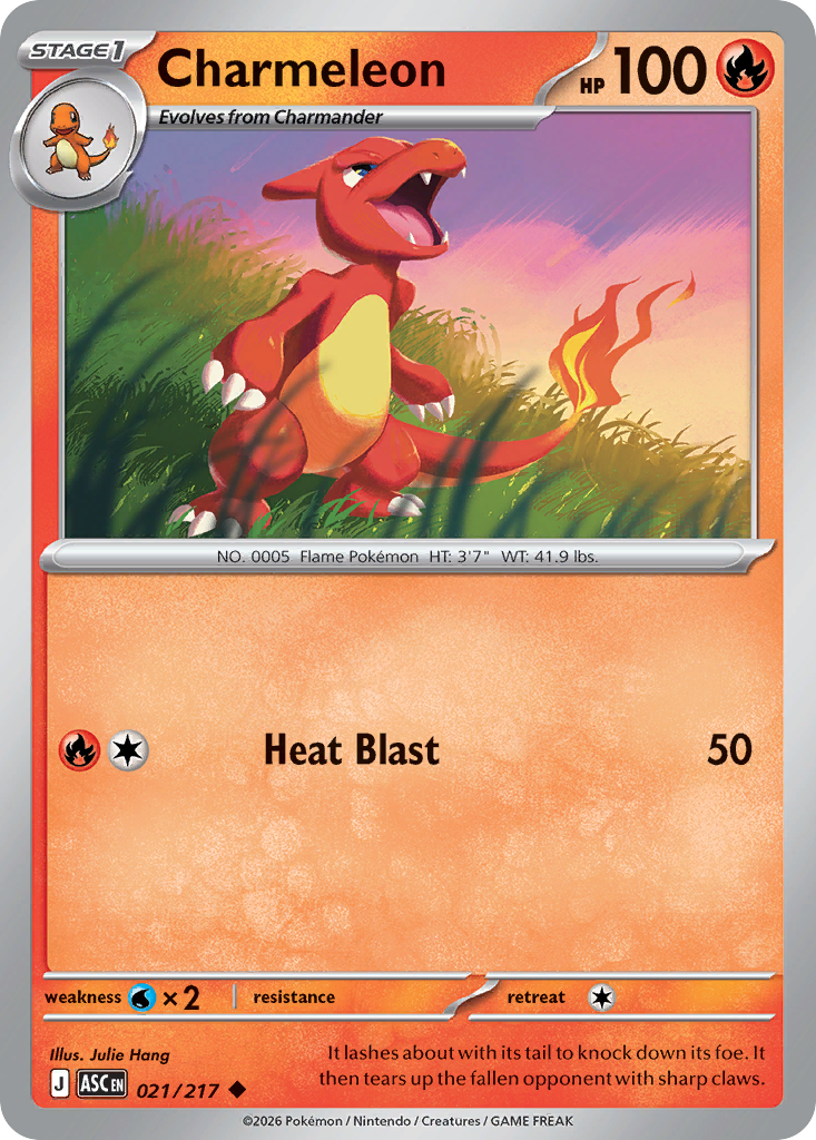 Charmeleon - Ascended Heroes 021/217 - Near Mint