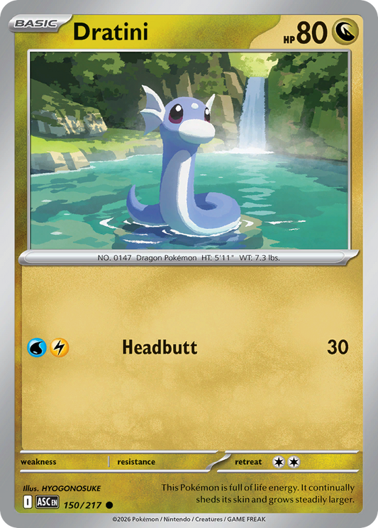 Dratini - Ascended Heroes 150/217 - Near Mint