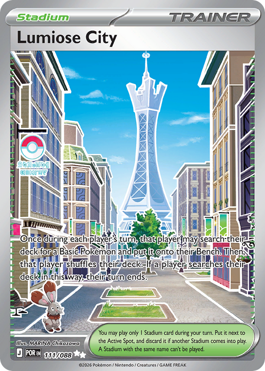 Lumiose City - Perfect Order 111/088 (Foil) - Near Mint