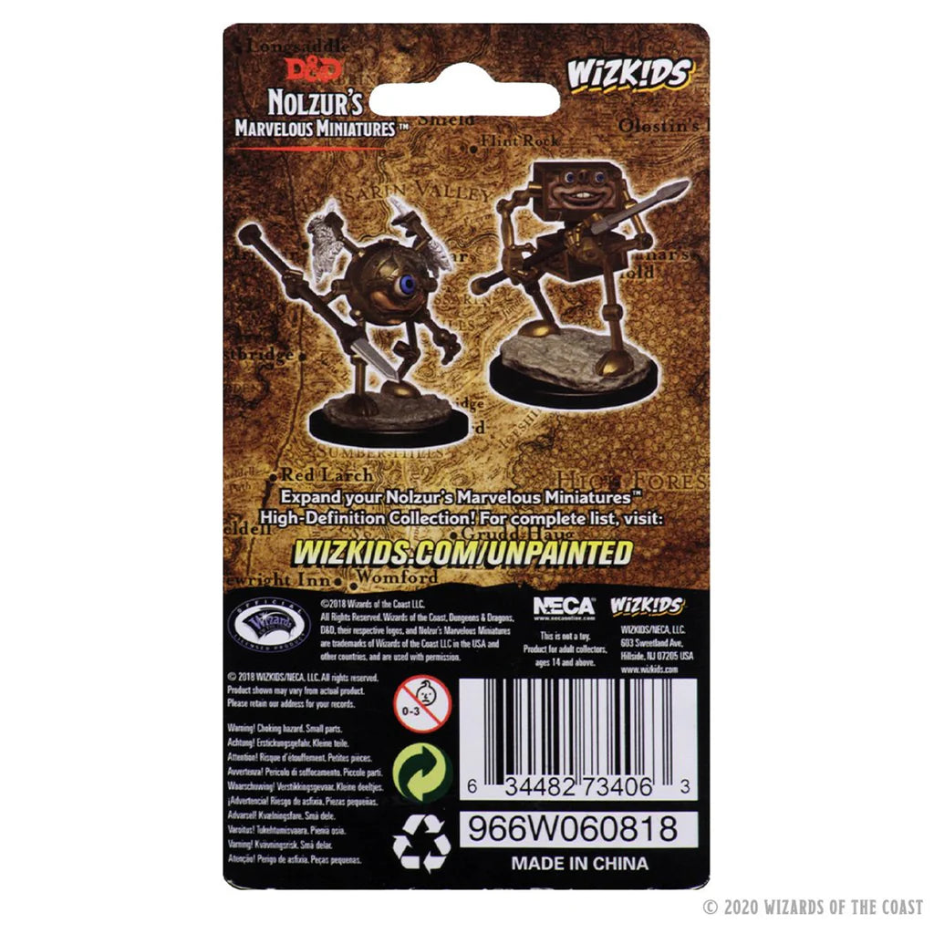 D&D Nolzur's Marvelous Miniatures - Monodrone & Duodrone #73406