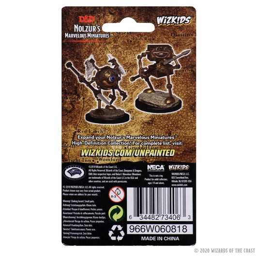 D&D Nolzur's Marvelous Miniatures - Monodrone & Duodrone #73406