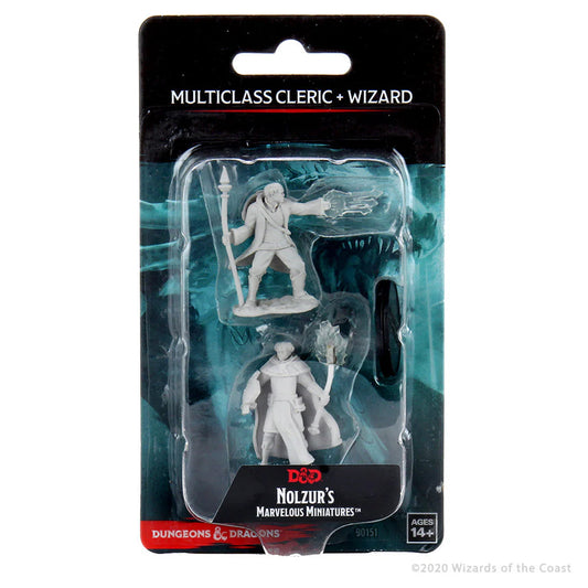 D&D Nozlur’s Marvelous Miniatures: Multiclass Cleric & Wizard - #90151