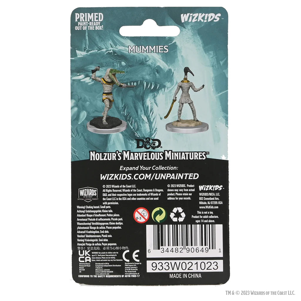 D&D Nolzur's Marvelous Miniatures: Mummies #90649