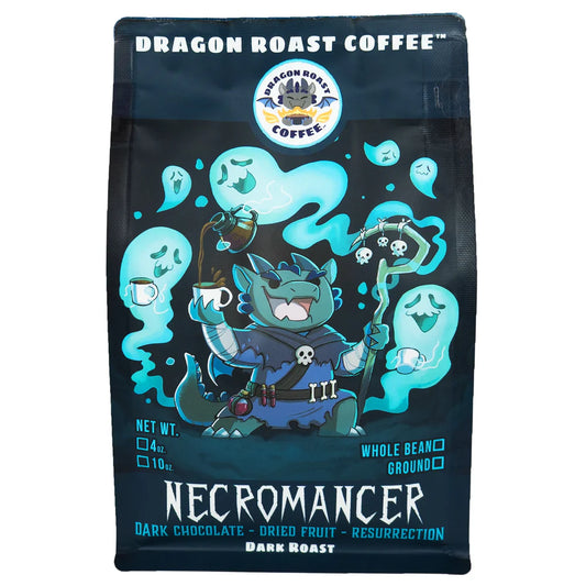 Dragon Roast Coffee - Necromancer Roast (10oz Whole Bean)