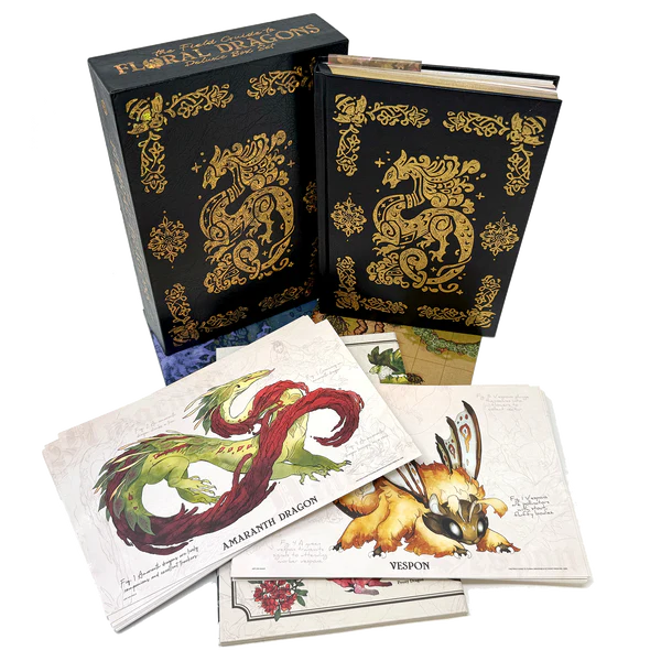 The Field Guide to Floral Dragons: Hardcover Book Deluxe Edition
