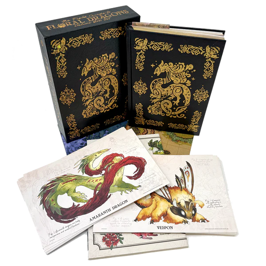 The Field Guide to Floral Dragons: Hardcover Book Deluxe Edition