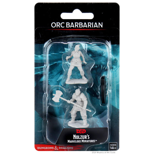 D&D Nolzur's Marvelous Miniatures: Orc Barbarian Female #90145