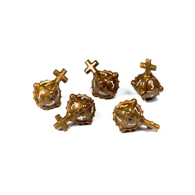 PolyHero Cleric 5d4 Hallowed Hand Grenades Merciful Gold Dice
