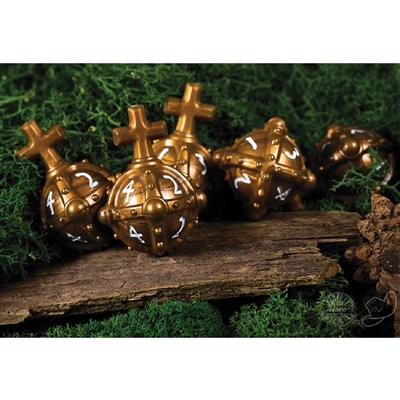 PolyHero Cleric 5d4 Hallowed Hand Grenades Merciful Gold Dice