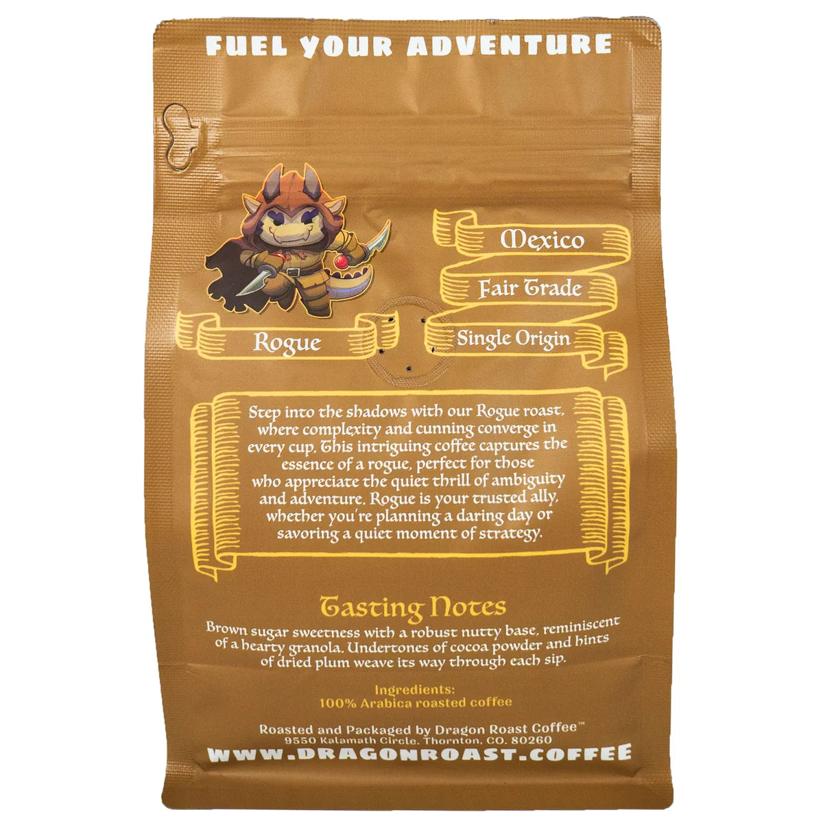 Dragon Roast Coffee - Rogue Roast - 10oz Whole Bean